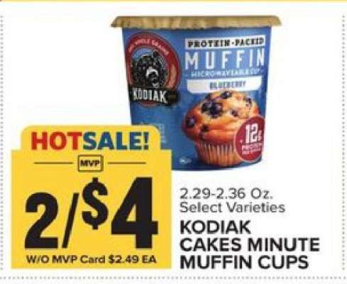 KODIAK CAKES MINUTE MUFFIN CUPS