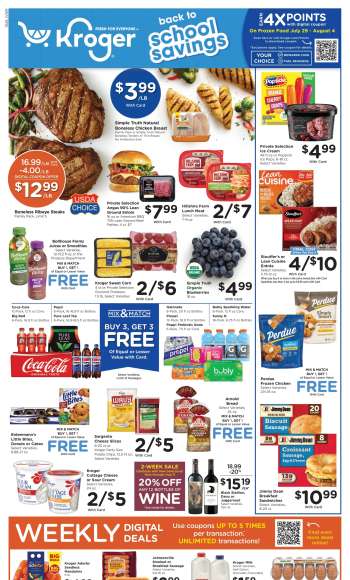 Kroger Flyer - 07/29/2026 - 08/04/2026.