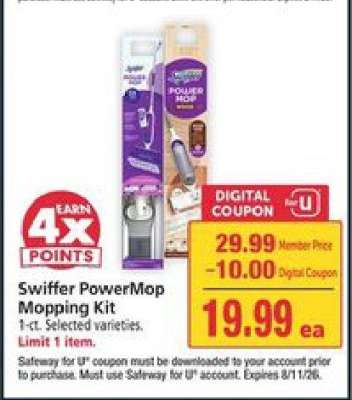 Swiffer PowerMop Mopping Kit