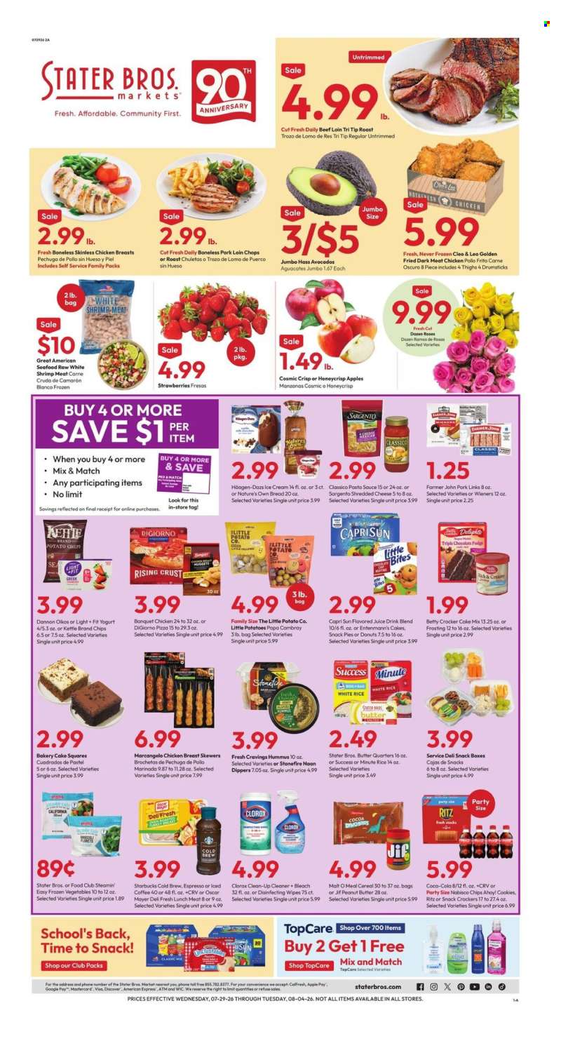 Stater Bros. Flyer - 07/29/2026 - 08/04/2026.