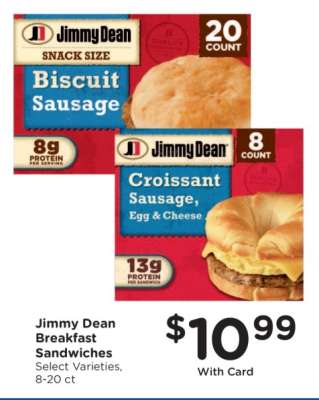 Jimmy Dean Breakfast Sandwiches