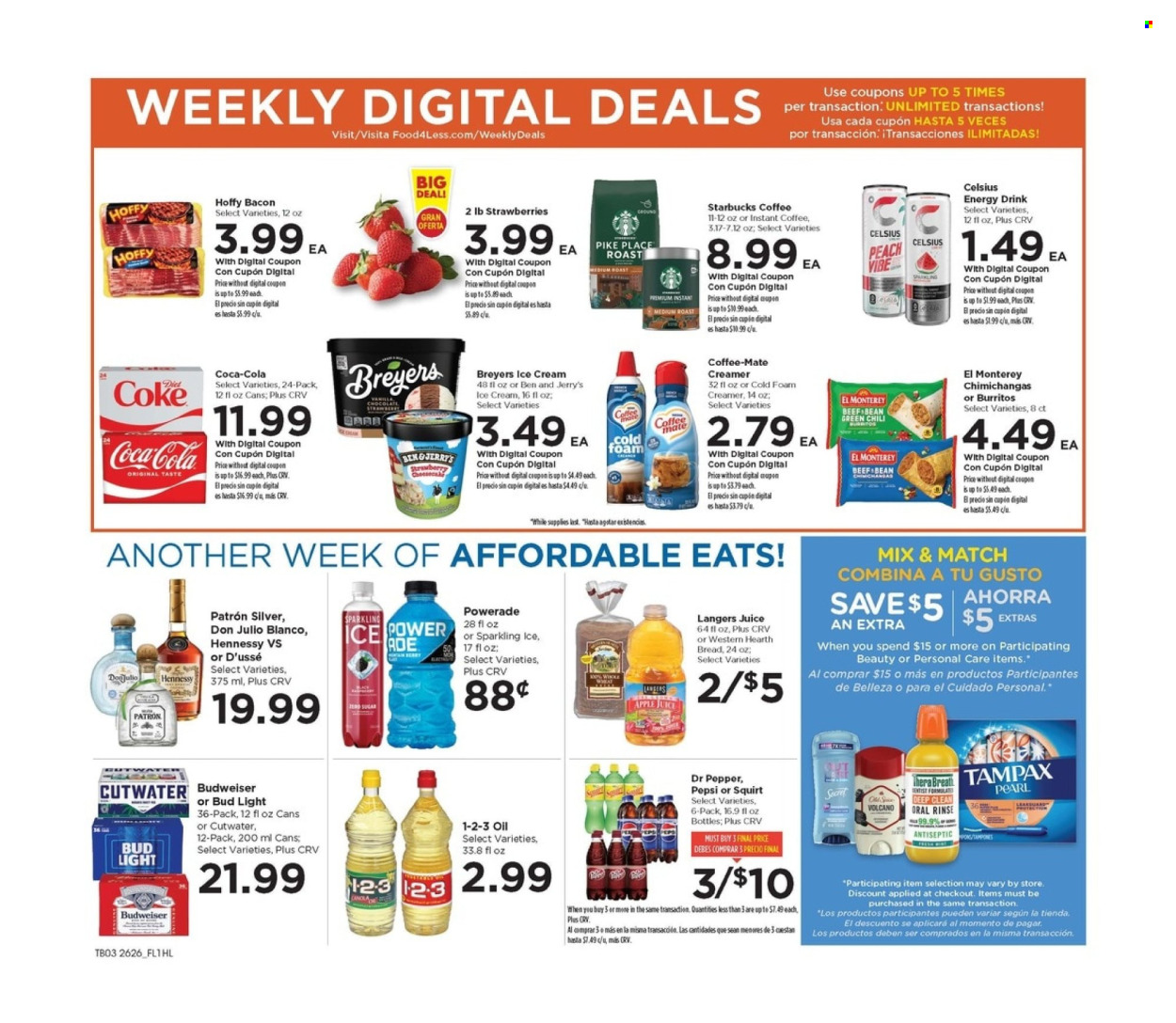 Food 4 Less ad - 07/29/2026 - 08/04/2026. Page 4