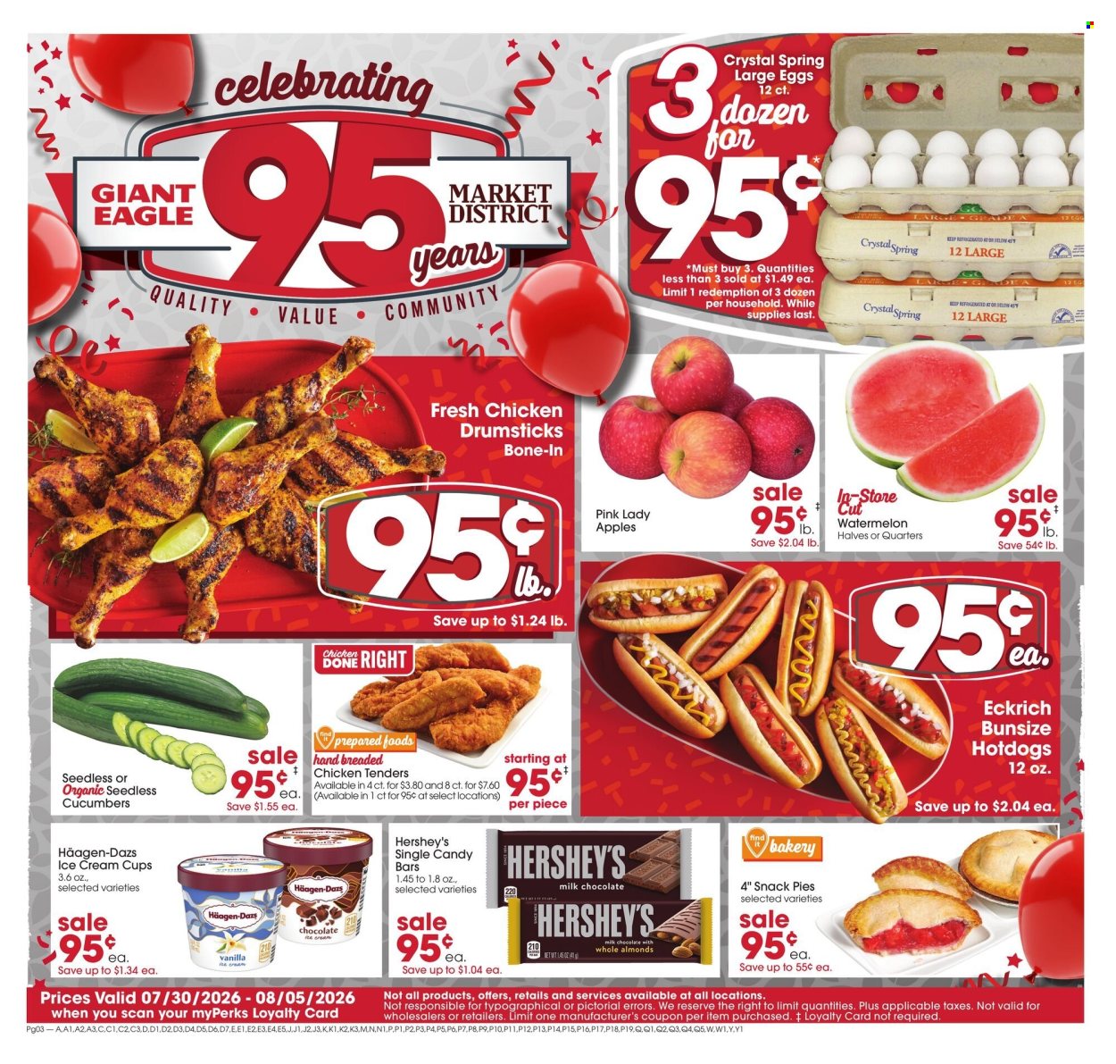 Giant Eagle ad - 07/30/2026 - 08/05/2026. Page 1