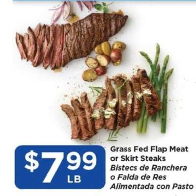 Grass-Fed Flap Meat or Skirt Steaks