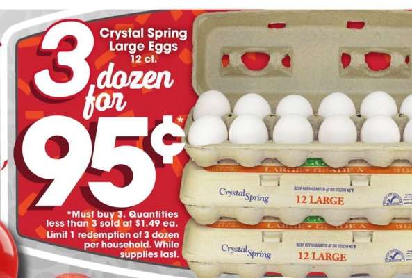 Crystal Spring Large Eggs