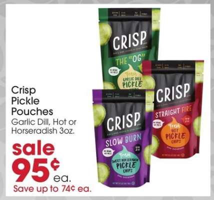 Crisp Pickle Pouches
