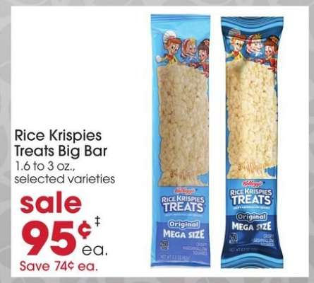 Rice Krispies Treats Big Bar
