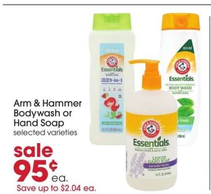 Arm & Hammer Bodywash or Hand Soap