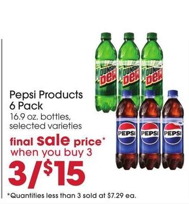 Pepsi Products 6 Pack