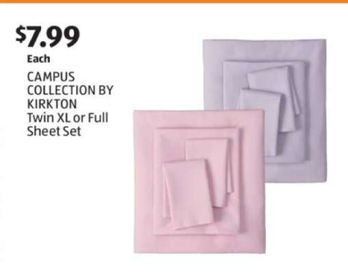 CAMPUS COLLECTION BY KIRKTON Twin XL or Full Sheet Set