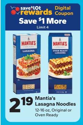 Mantia's Lasagna Noodles