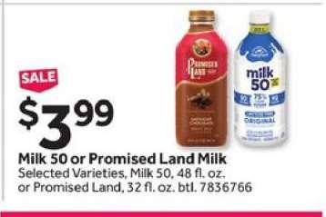 Milk 50 or Promised Land Milk
