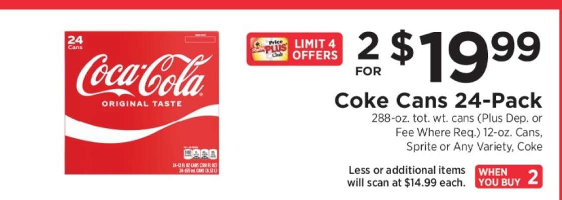 Coke Cans 24-Pack