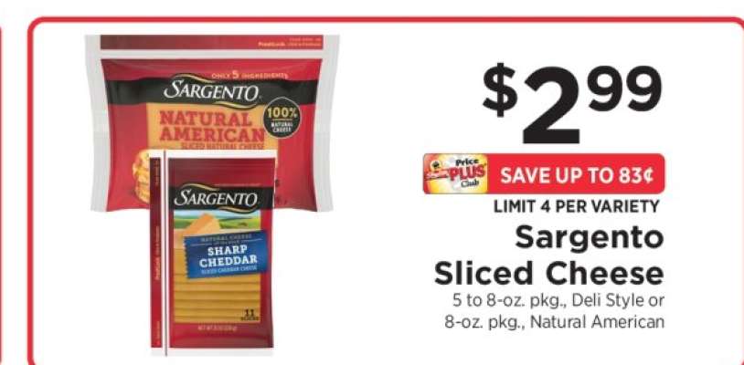 Sargento Sliced Cheese