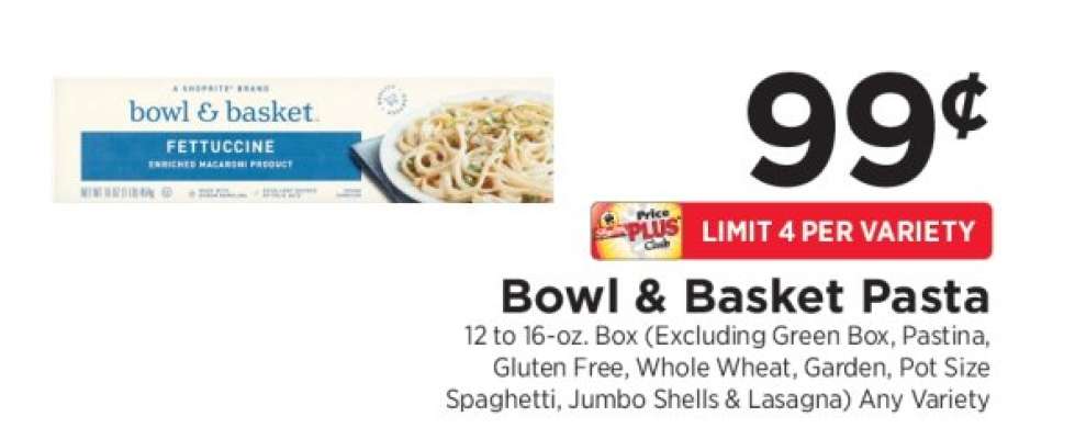 Bowl & Basket Pasta