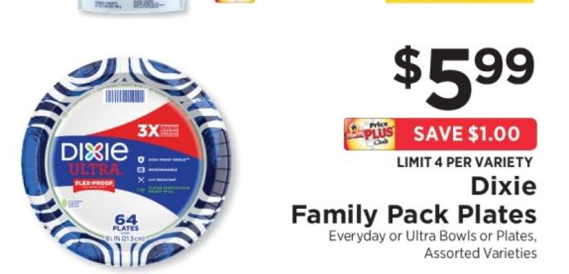 Dixie Family Pack Plates