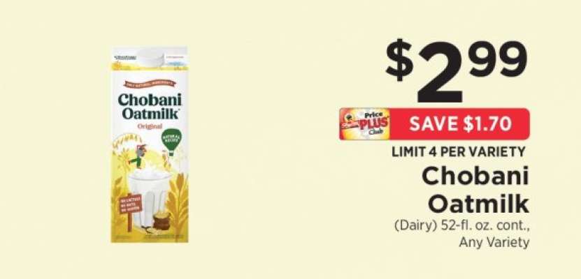 Chobani Oatmilk