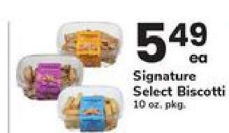 Signature Select Biscotti