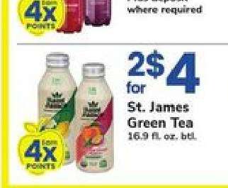 St. James Green Tea