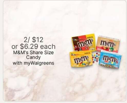 M&M'S Share Size Candy