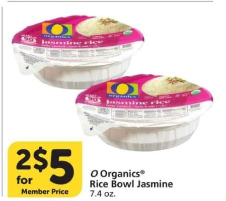 O Organics Rice Bowl Jasmine