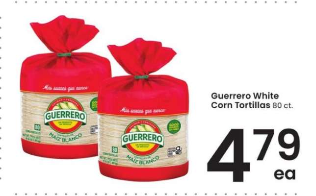Guerrero White Corn Tortillas