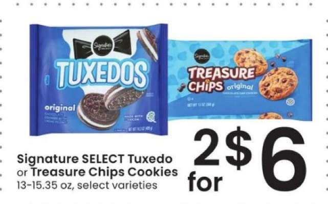 Signature SELECT Tuxedo or Treasure Chips Cookies