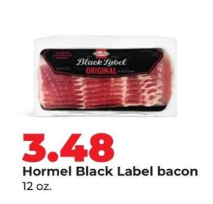 Hormel Black Label Bacon