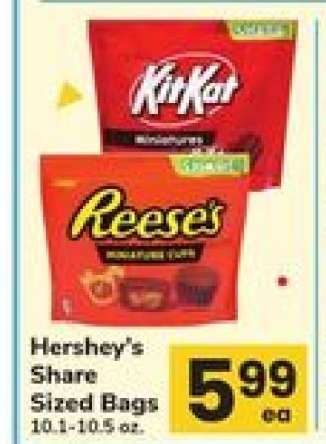 Hershey's Share Sized Bags