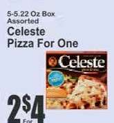 Celeste Pizza For One
