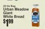 Urban Meadow Giant White Bread