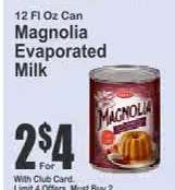 Magnolia Evaporated Milk