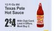 Texas Pete Hot Sauce
