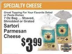 SARTORI PARMESAN CHEESE