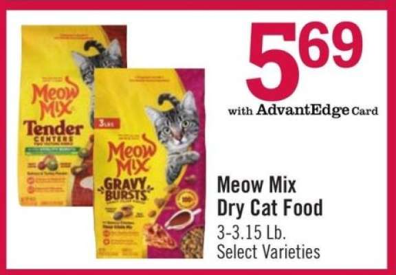 Meow Mix Dry Cat Food*
