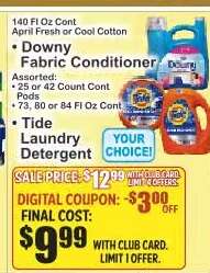 Tide Laundry Detergent