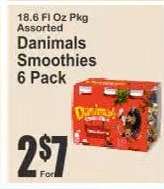 Danimals Smoothies 6 Pack