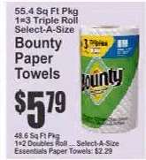 Bounty Paper Towels