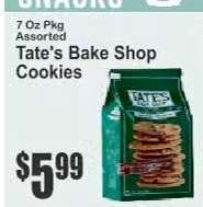 Tate's Bake Shop Cookies