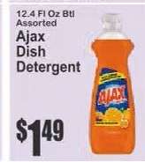 Ajax Dish Detergent