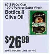 Botticelli Olive Oil