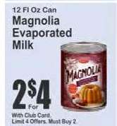 Magnolia Evaporated Milk