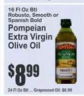 Pompeian Extra Virgin Olive Oil