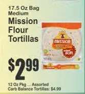 Mission Flour Tortillas