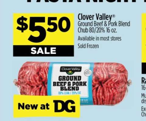 Clover Valley® Ground Beef & Pork Blend