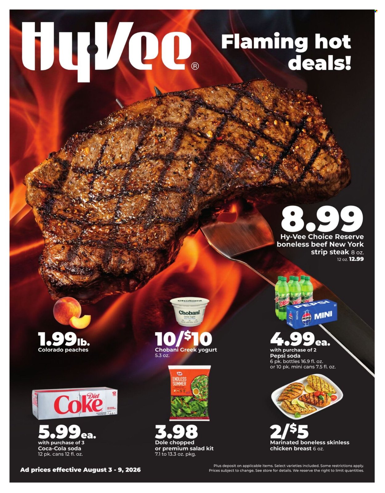 Hy-Vee ad - 08/03/2026 - 08/09/2026. Page 1
