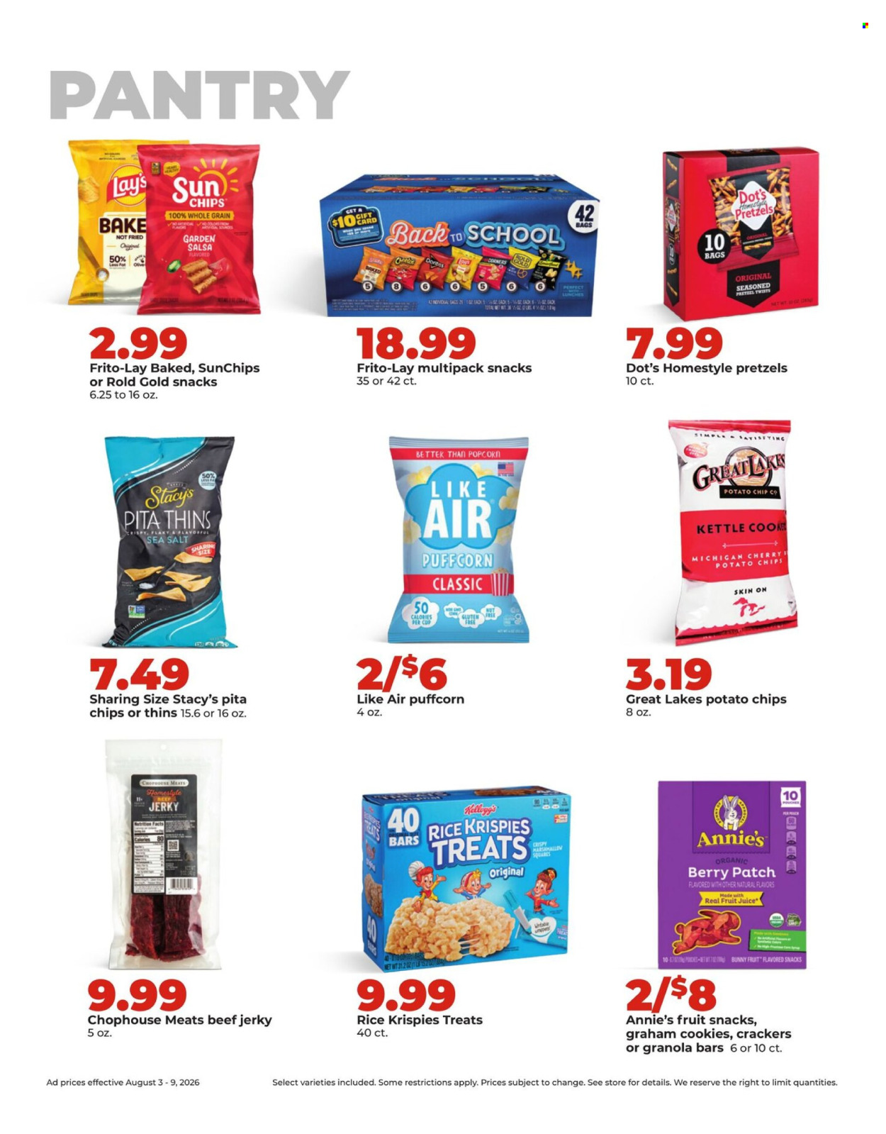 Hy-Vee ad - 08/03/2026 - 08/09/2026. Page 19