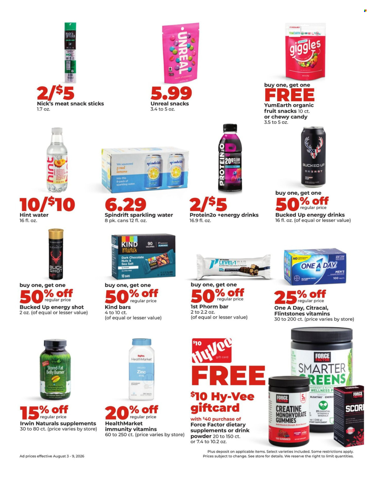 Hy-Vee ad - 08/03/2026 - 08/09/2026. Page 30