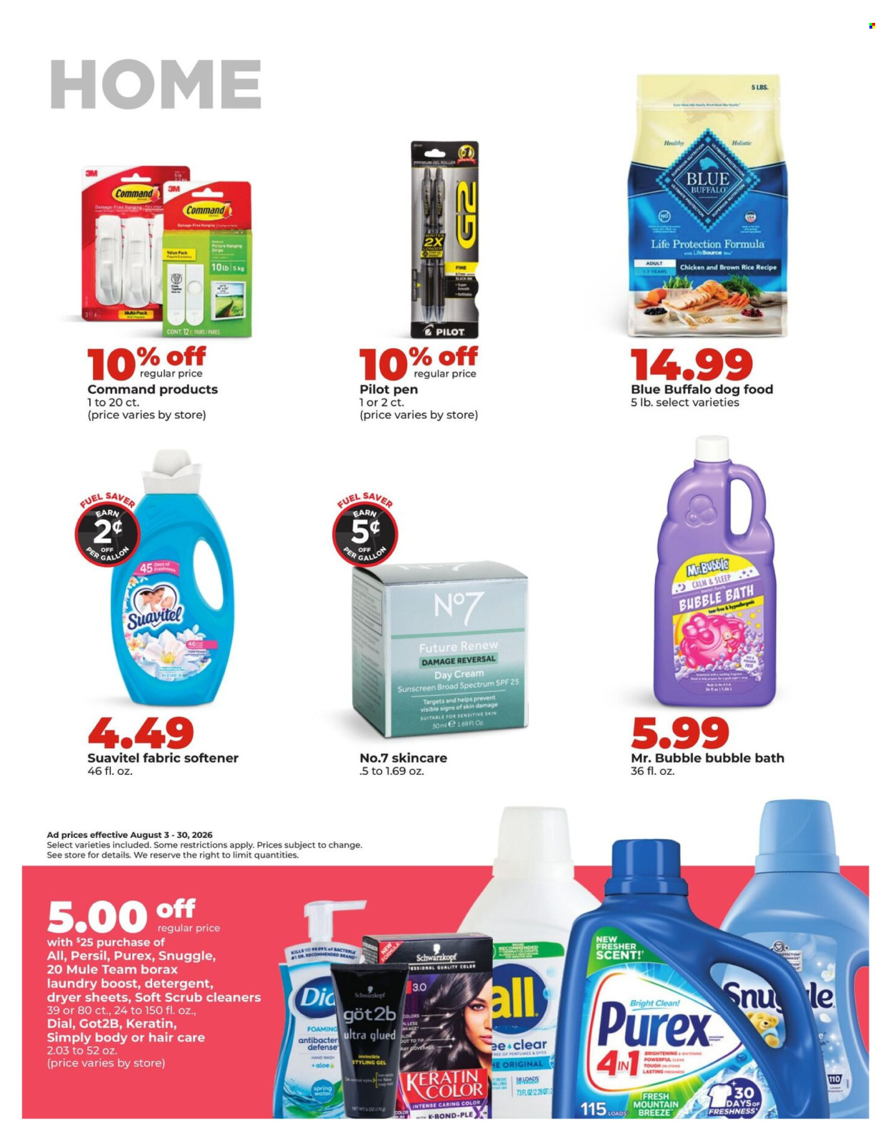 Hy-Vee ad - 08/03/2026 - 08/30/2026. Page 26