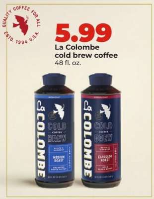LA COLOMBE COLD BREW COFFEE